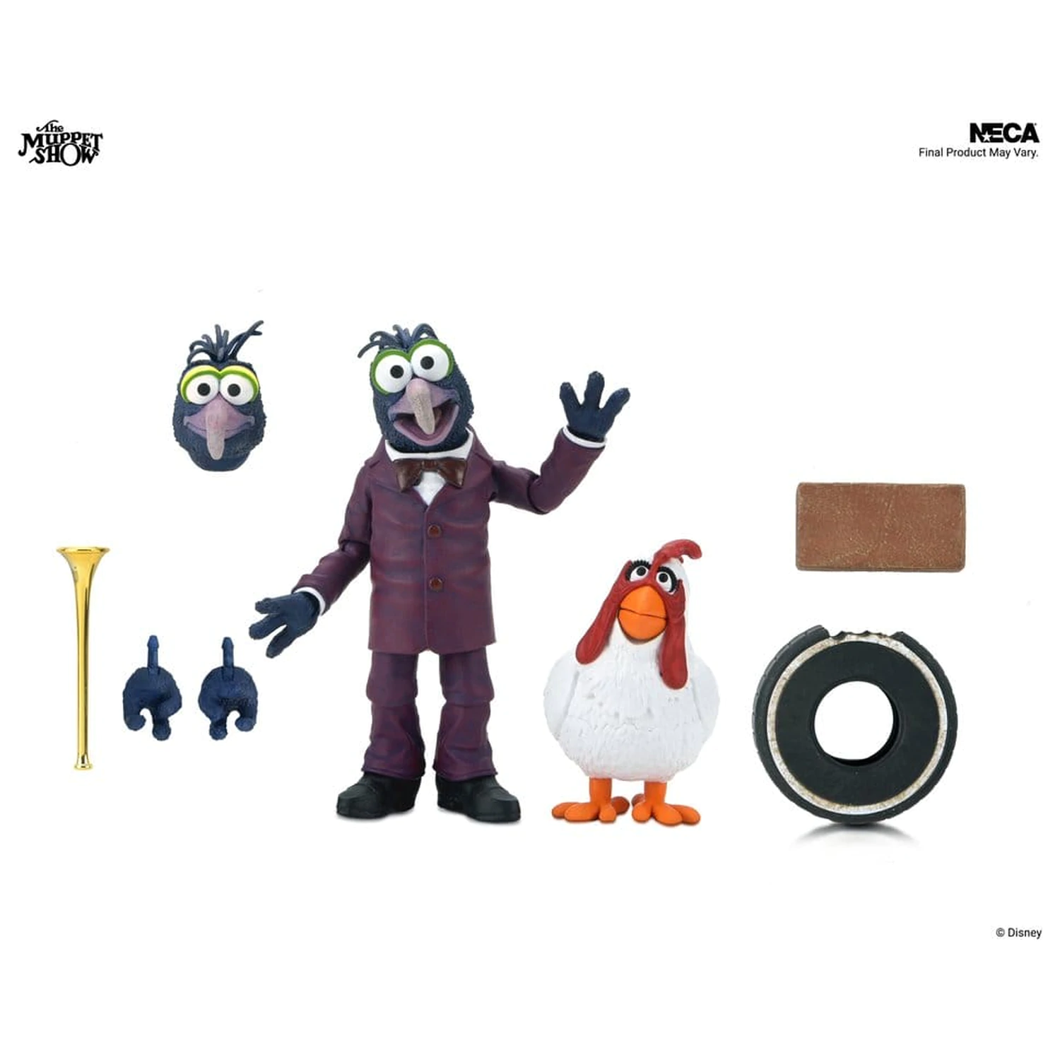 The Muppets Ultimate akčná figúrka Gonzo with Camilla 18 cm produktová fotografia