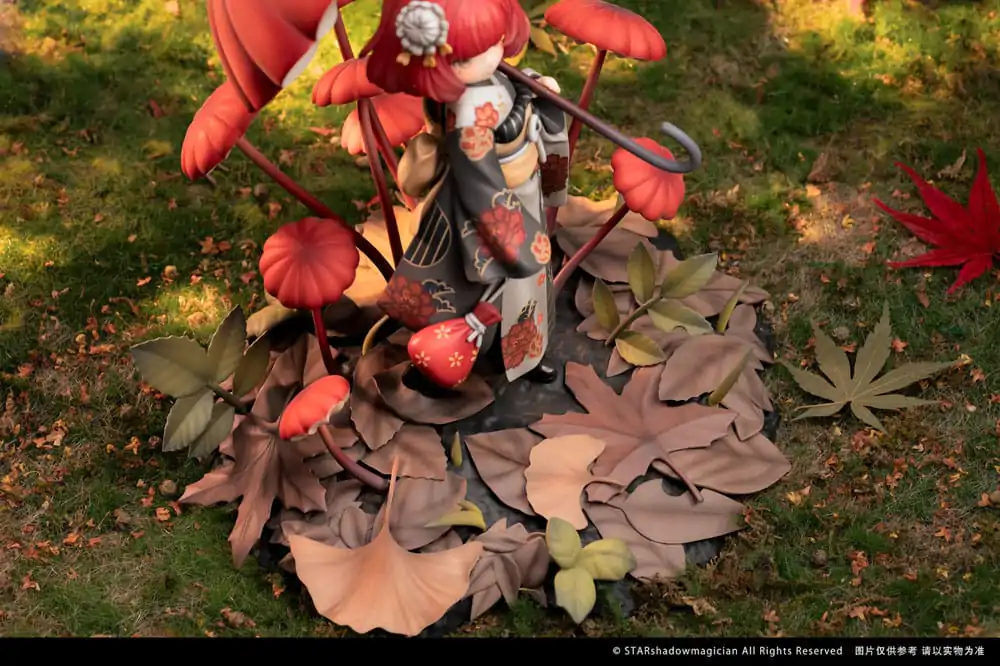 The Mushroom Girls PVC Socha 1/1 No.6 Marasmius Haematocephalus 23 cm produktová fotografia