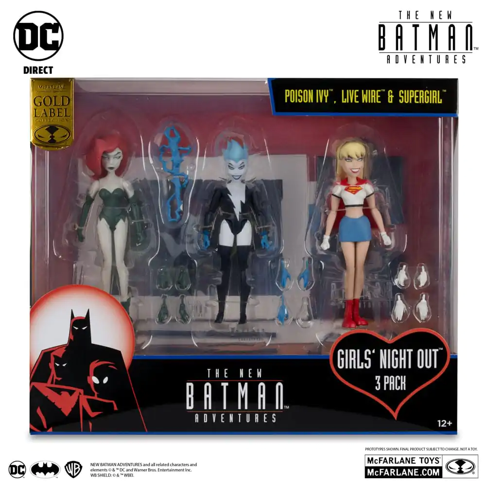 The New Batman Adventures DC Direct Akčná figúrka 3-balenie Girls´ Night Out (Gold Label) 15 cm produktová fotografia