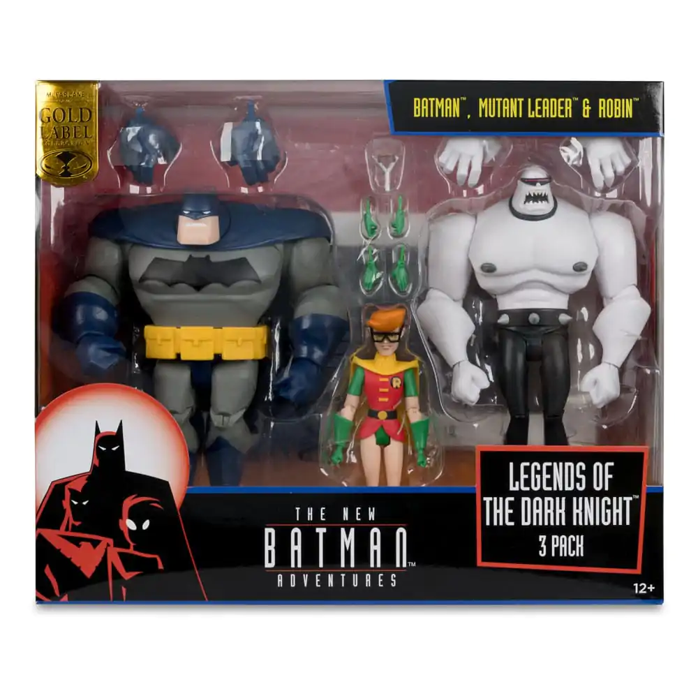 The New Batman Adventures DC Direct Akčná Figúrka 3-Pack Legends of the Dark Knight (Gold Label) 13 cm produktová fotografia
