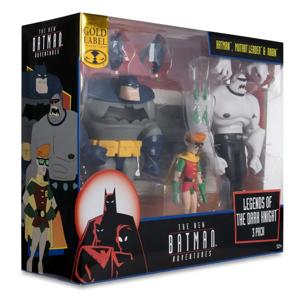 The New Batman Adventures DC Direct Akčná Figúrka 3-Pack Legends of the Dark Knight (Gold Label) 13 cm produktová fotografia