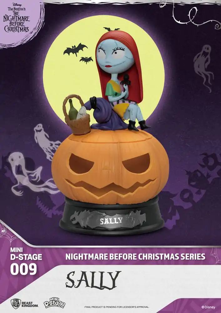 The Nightmare Before Christmas Mini Diorama Stage PVC figúrka Sally 10 cm produktová fotografia
