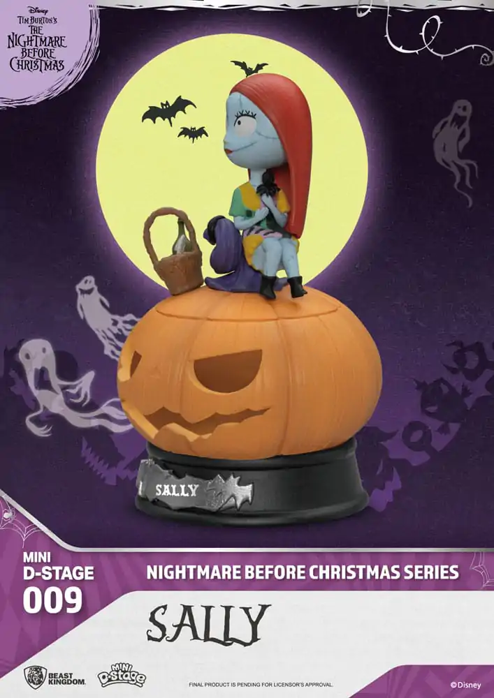 The Nightmare Before Christmas Mini Diorama Stage PVC figúrka Sally 10 cm produktová fotografia