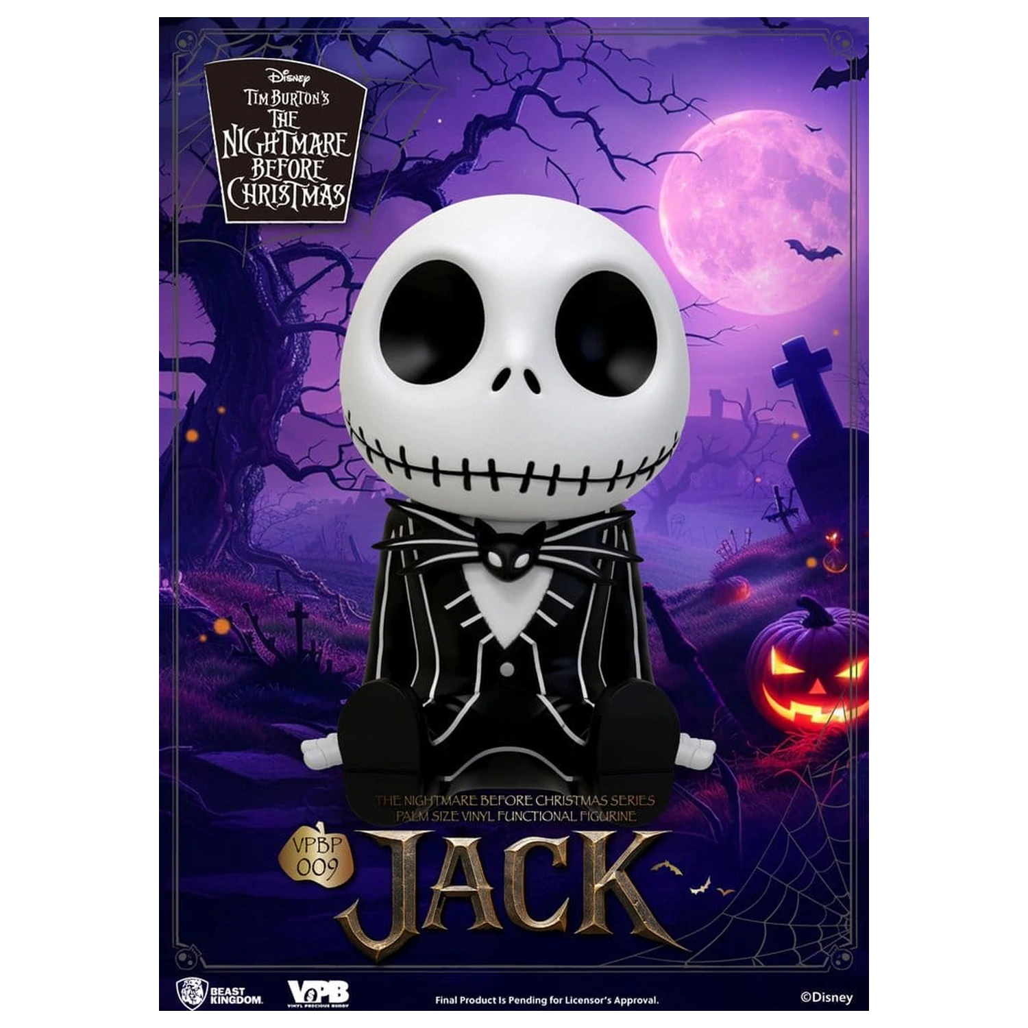 The Nightmare Before Christmas figúrka veľkosti dlane Bank Jack 12 cm produktová fotografia