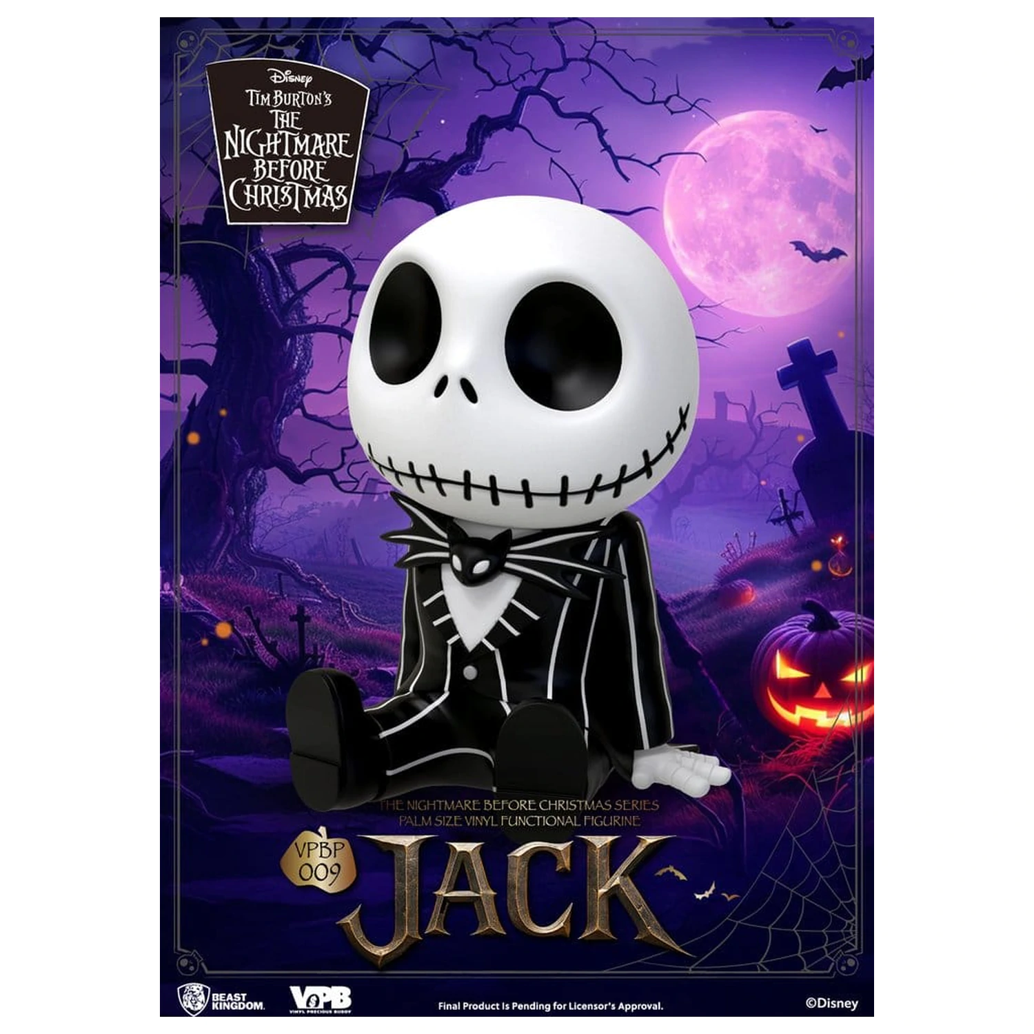 The Nightmare Before Christmas figúrka veľkosti dlane Bank Jack 12 cm produktová fotografia