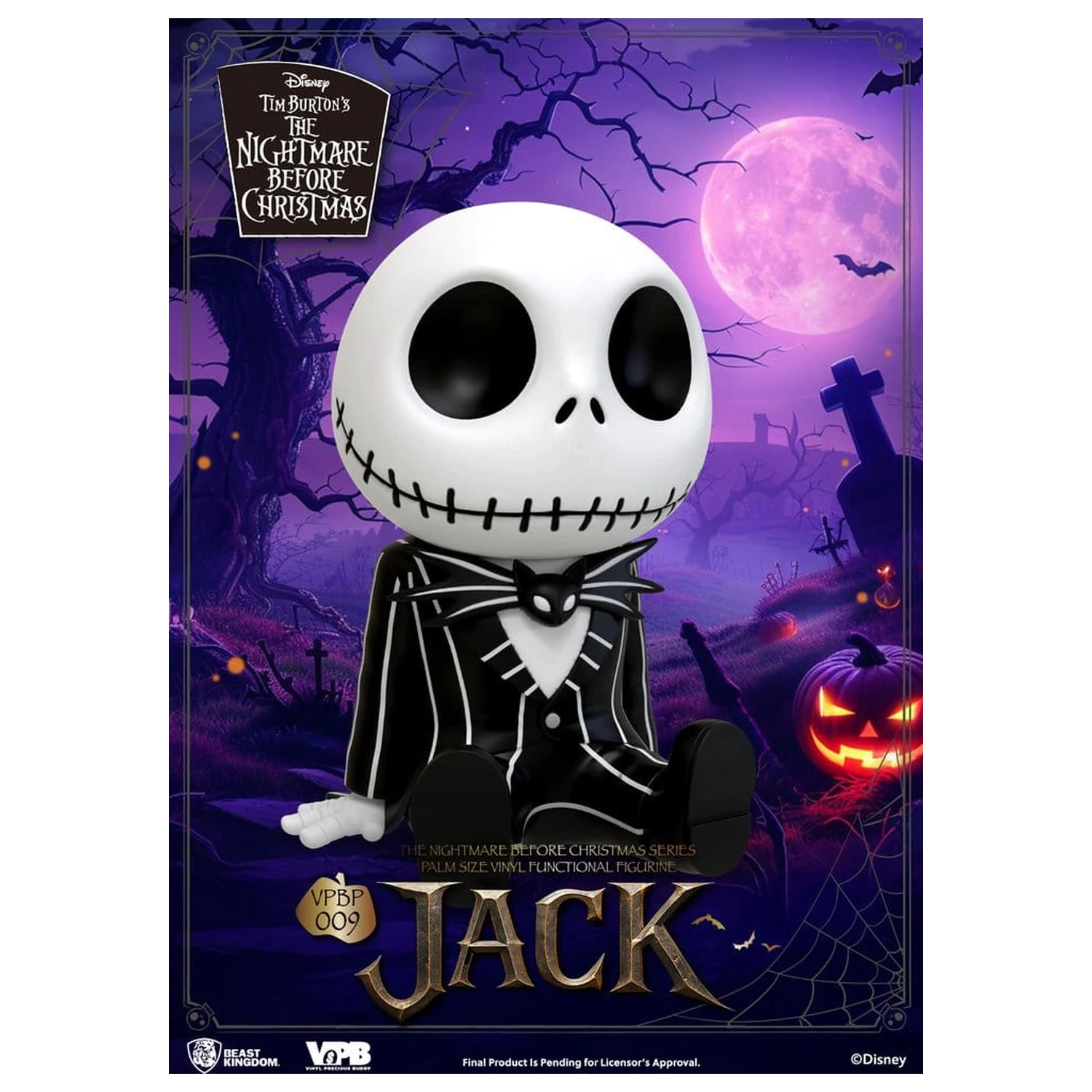 The Nightmare Before Christmas figúrka veľkosti dlane Bank Jack 12 cm produktová fotografia