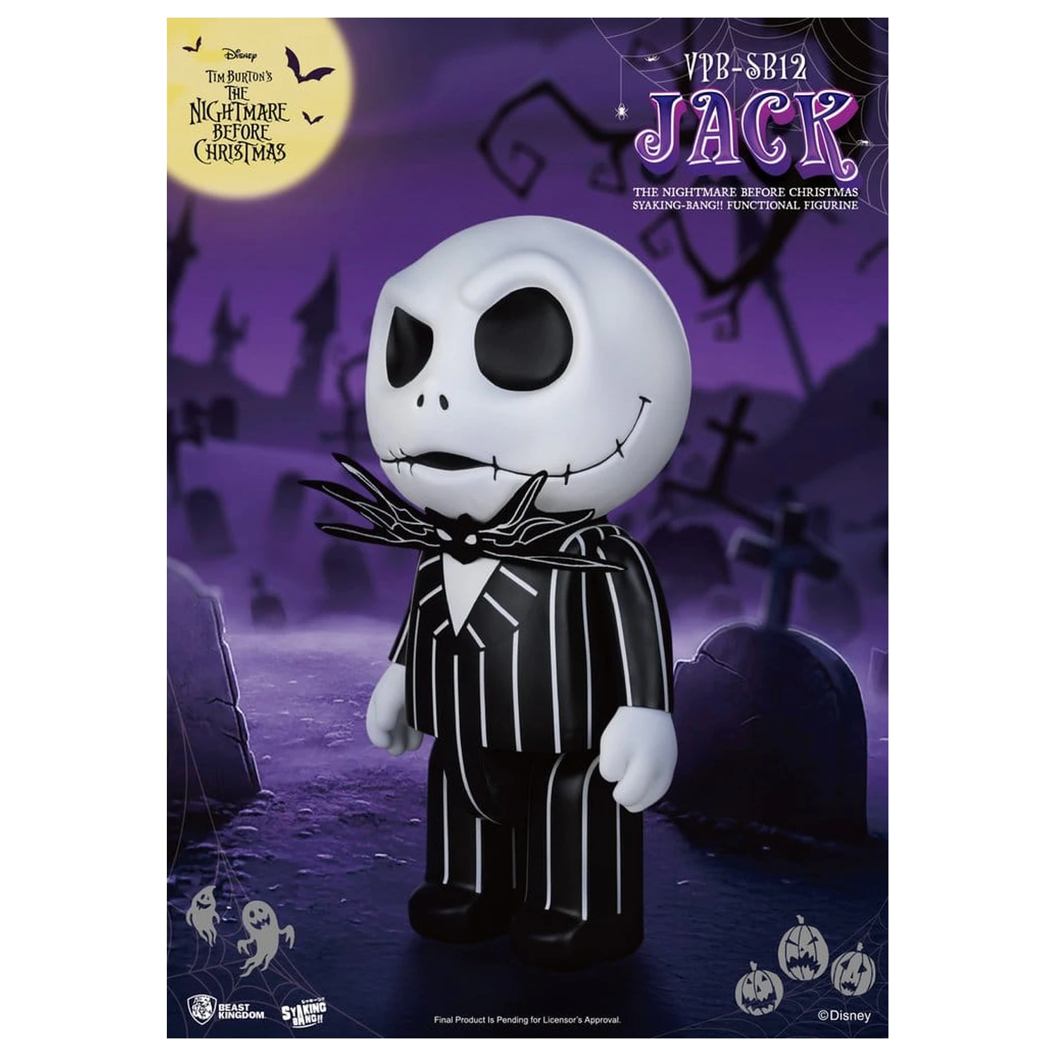 The Nightmare Before Christmas syaking-bang figúrková banka Jack 47 cm produktová fotografia