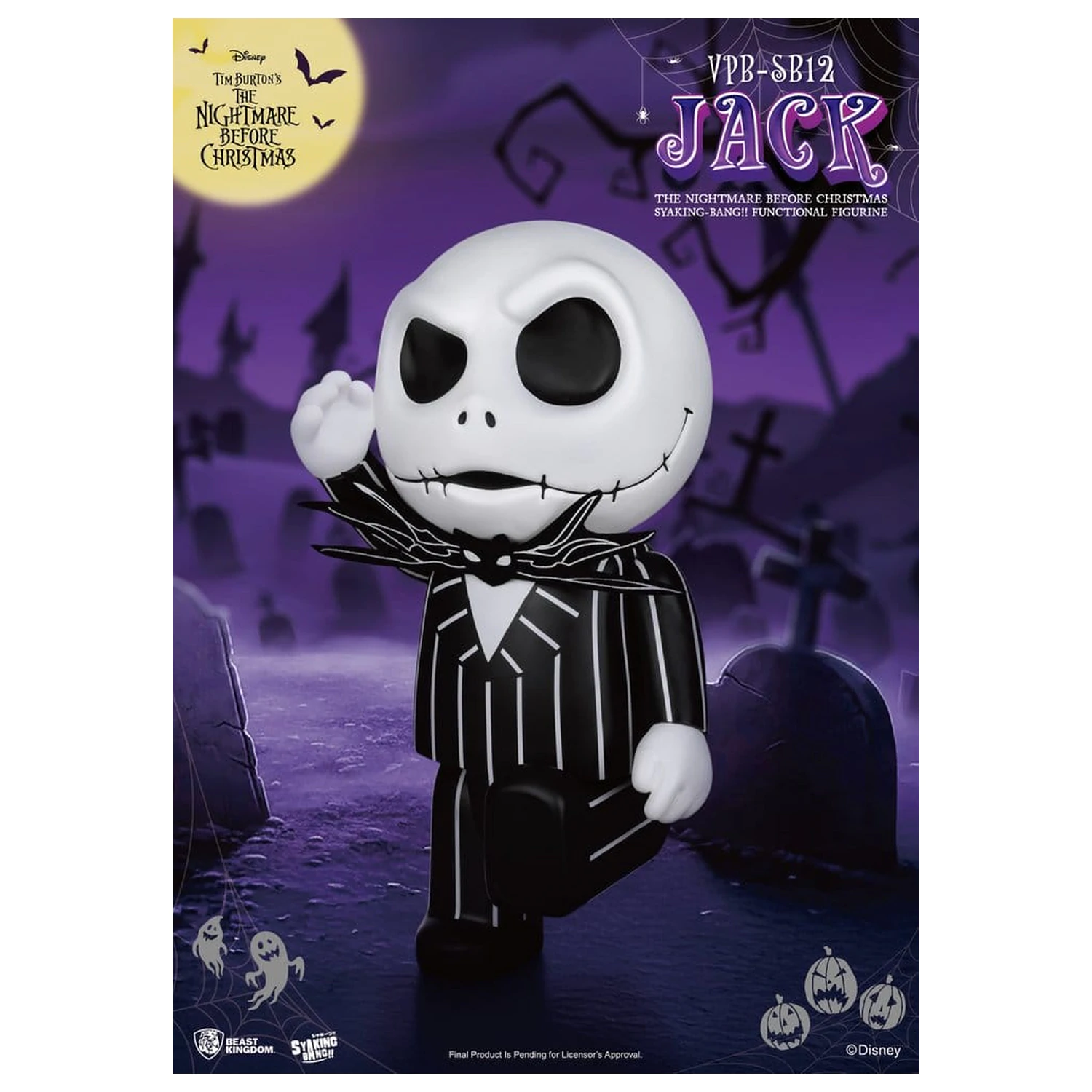 The Nightmare Before Christmas syaking-bang figúrková banka Jack 47 cm produktová fotografia