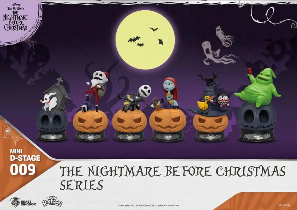 The Nightmare Before Christmas Mini Diorama Stage Figúrky The Nightmare Before Christmas Series 10 cm produktová fotografia