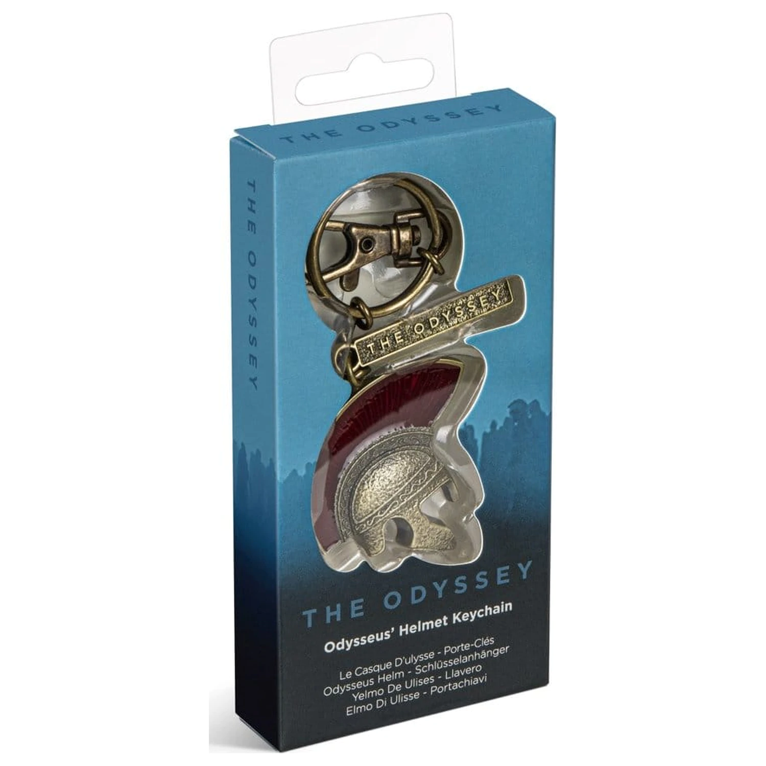 The Odyssey (2026) kľúčenka Odysseus' Helmet 14 cm produktová fotografia