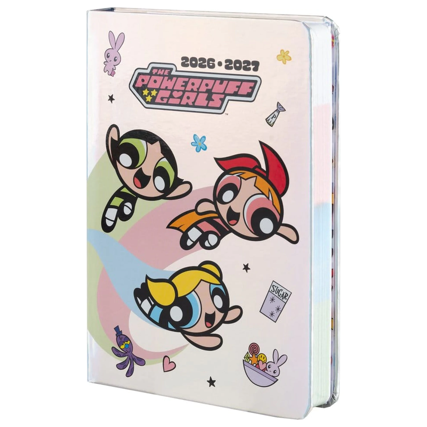 The Powerpuff Girls Akademický plánovač 2026/27 A6 *Anglická verzia* produktová fotografia