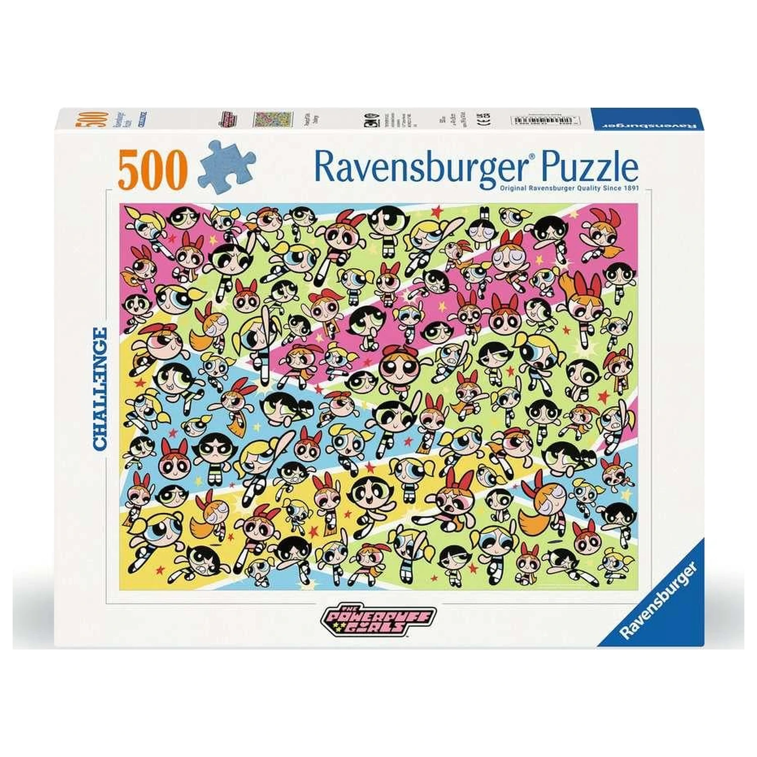 The Powerpuff Girls Challenge Puzzle (500 kusov) produktová fotografia