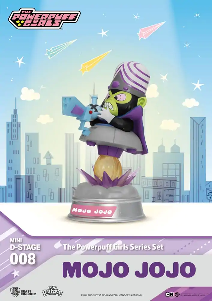 The Powerpuff Girls Mini Diorama Stage Sošky The Powerpuff Girls Series Set 12 cm produktová fotografia