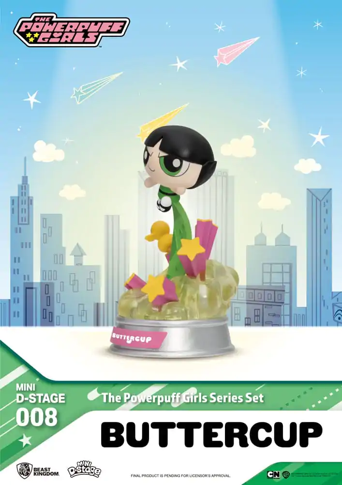 The Powerpuff Girls Mini Diorama Stage Sošky The Powerpuff Girls Series Set 12 cm produktová fotografia