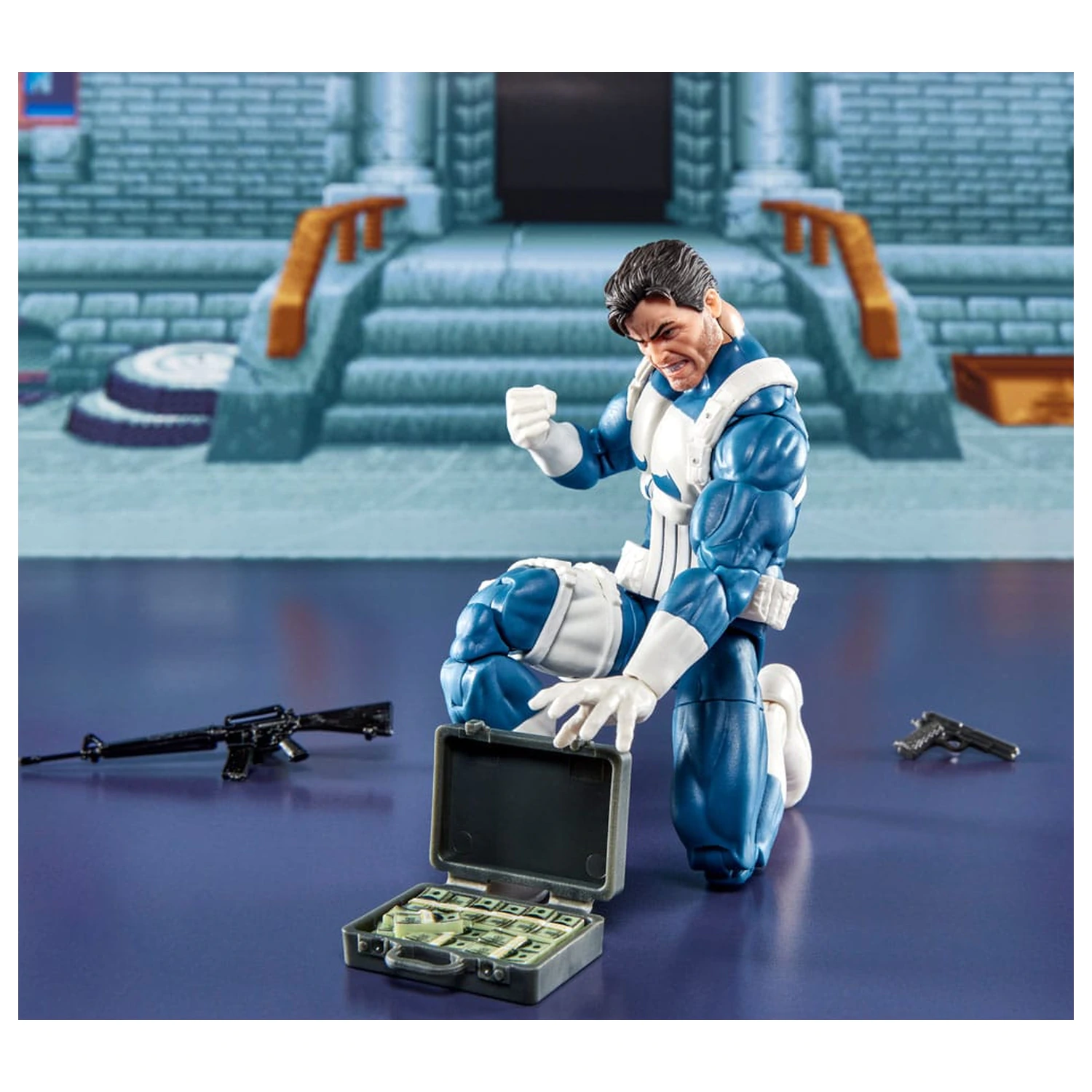The Punisher Marvel Legends Gamerverse akčná figúrka 2-balenie Punisher & Nick Fury 15 cm produktová fotografia