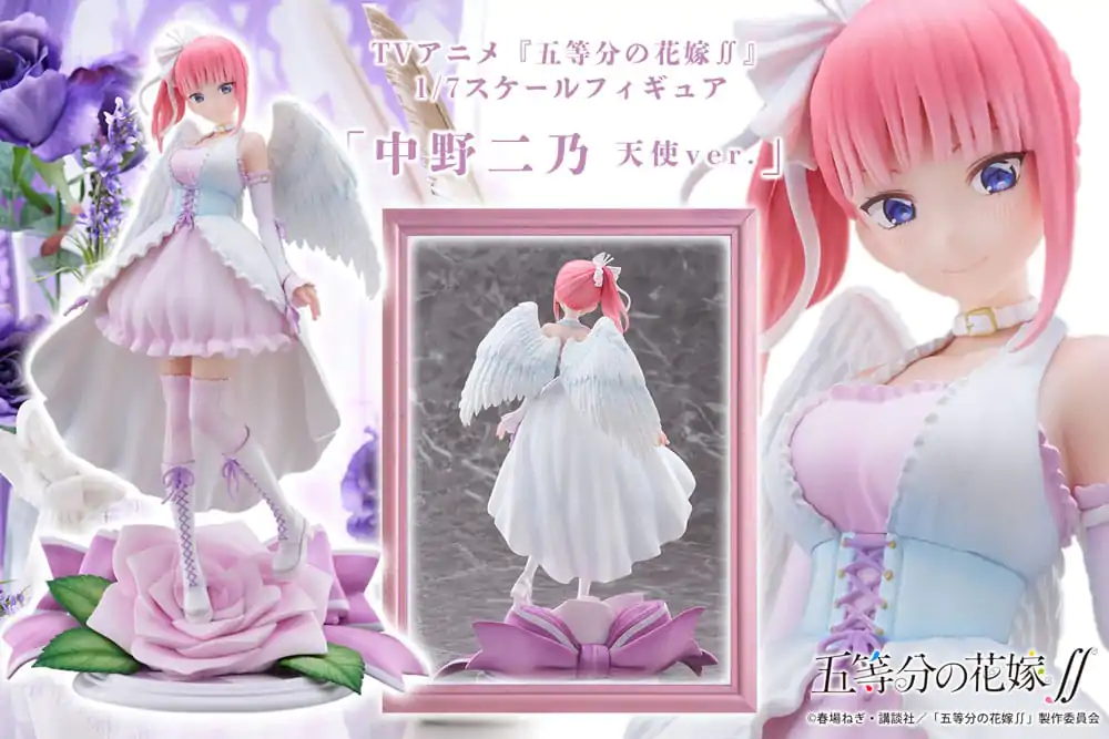 The Quintessential Quintuplets PVC socha 1/7 Nakano Nino Angel Ver. 26 cm produktová fotografia