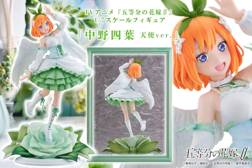 The Quintessential Quintuplets PVC soška 1/7 Nakano Yotsuba Angel Ver. 27 cm termékfotó