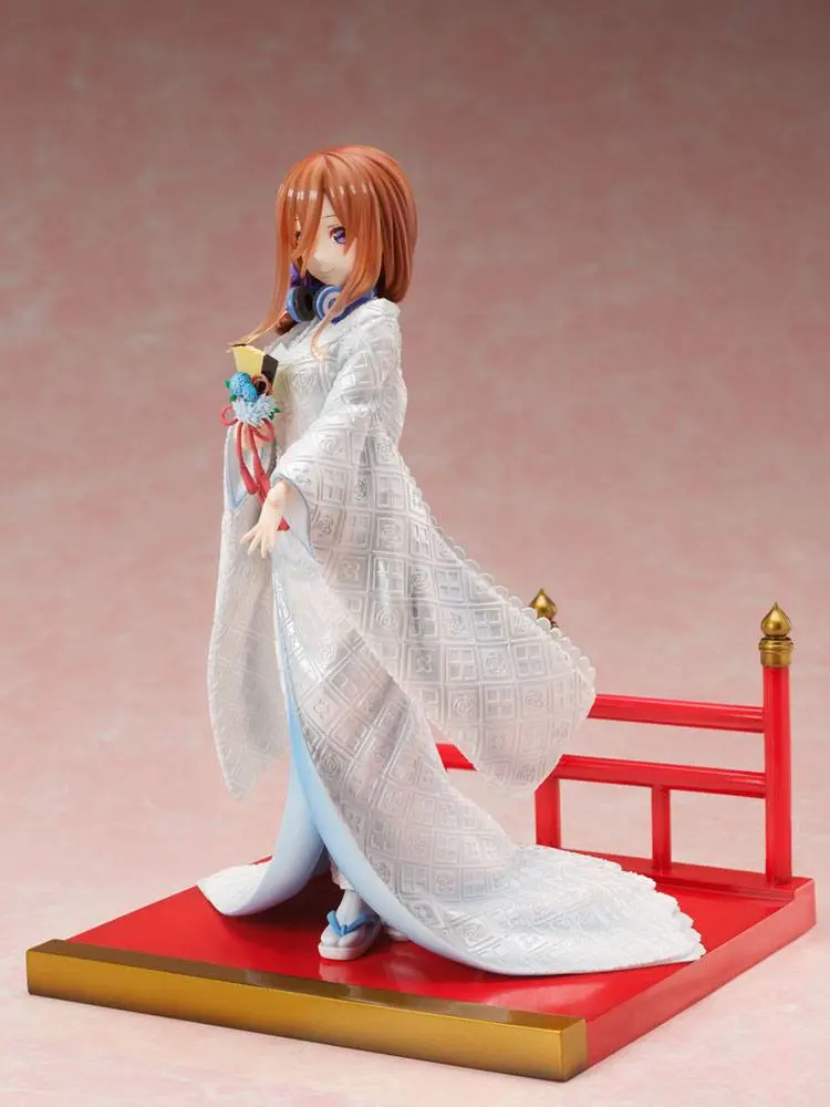 The Quintessential Quintuplets 2 PVC soška 1/7 Miku Nakano Shiromuku 23 cm termékfotó