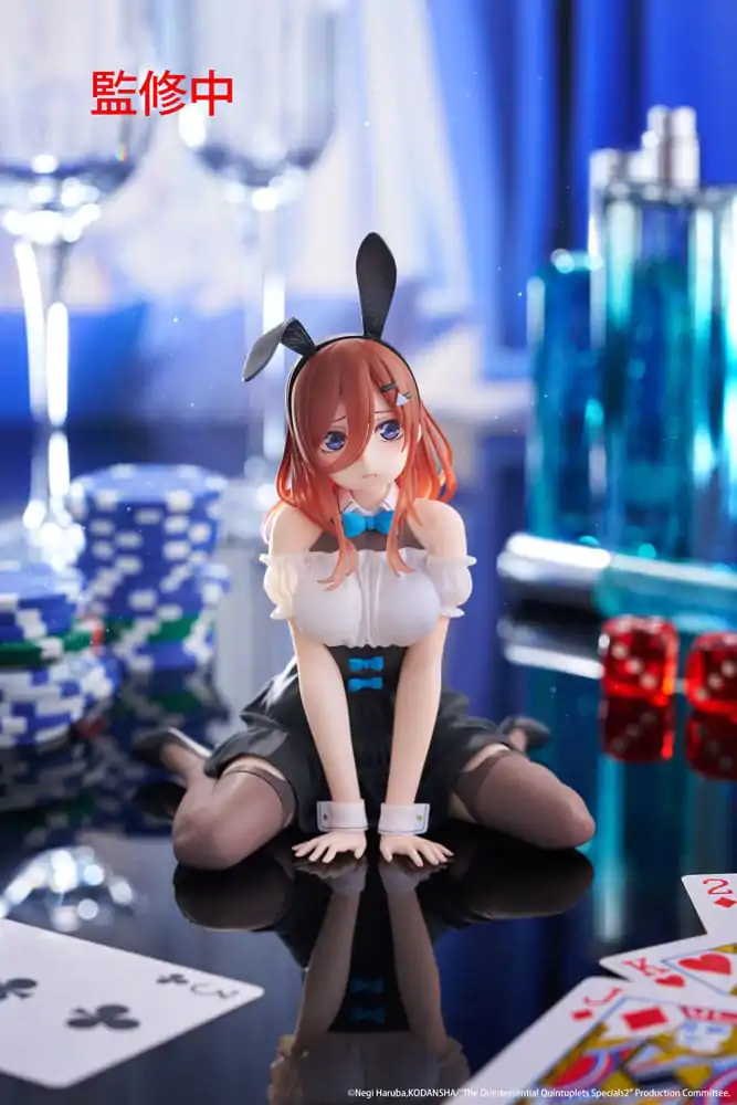 The Quintessential Quintuplets 3 PVC Soška Desktop Cute Figure Miku Nakano (Bunny Ver.) 13 cm produktová fotografia