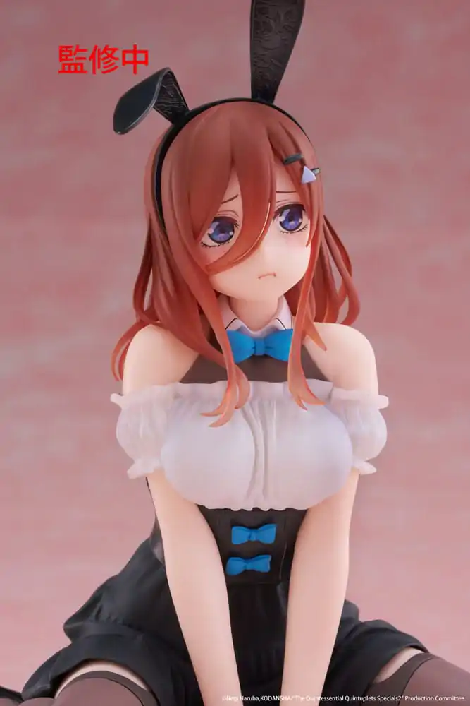 The Quintessential Quintuplets 3 PVC Soška Desktop Cute Figure Miku Nakano (Bunny Ver.) 13 cm produktová fotografia