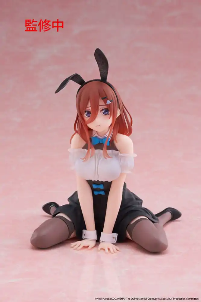 The Quintessential Quintuplets 3 PVC Soška Desktop Cute Figure Miku Nakano (Bunny Ver.) 13 cm produktová fotografia