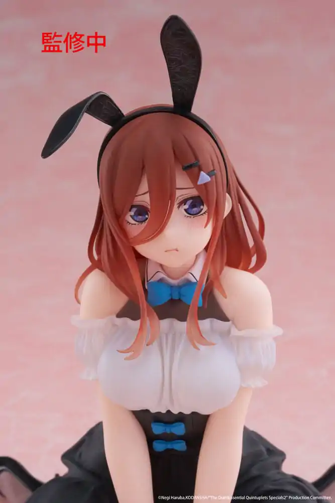 The Quintessential Quintuplets 3 PVC Soška Desktop Cute Figure Miku Nakano (Bunny Ver.) 13 cm produktová fotografia