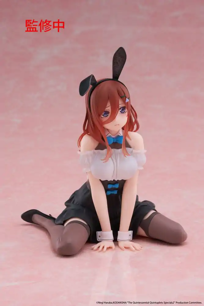 The Quintessential Quintuplets 3 PVC Soška Desktop Cute Figure Miku Nakano (Bunny Ver.) 13 cm produktová fotografia