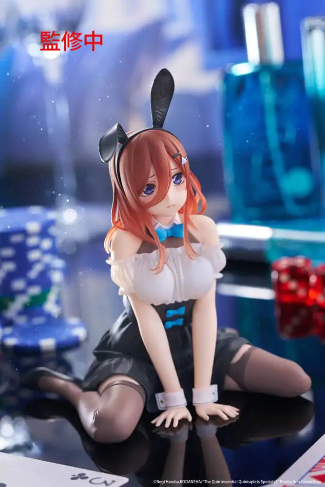 The Quintessential Quintuplets 3 PVC Soška Desktop Cute Figure Miku Nakano (Bunny Ver.) 13 cm produktová fotografia
