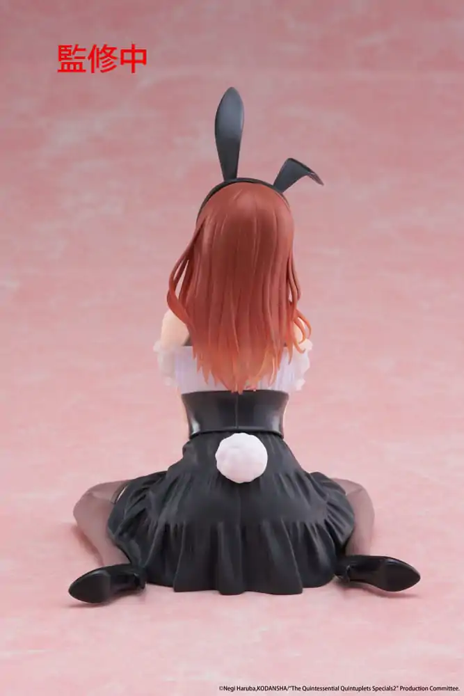 The Quintessential Quintuplets 3 PVC Soška Desktop Cute Figure Miku Nakano (Bunny Ver.) 13 cm produktová fotografia