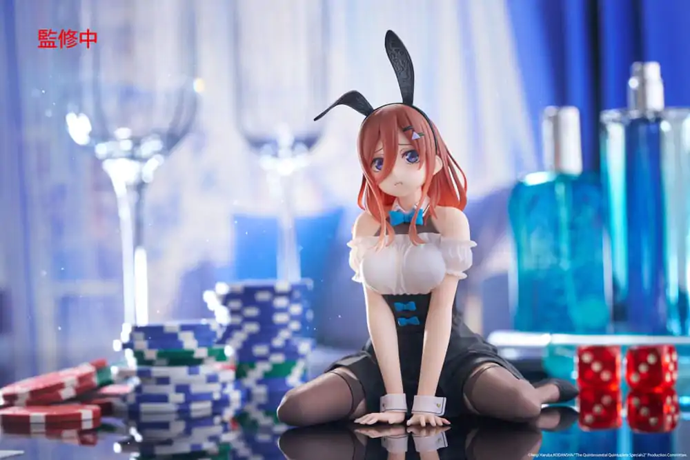 The Quintessential Quintuplets 3 PVC Soška Desktop Cute Figure Miku Nakano (Bunny Ver.) 13 cm produktová fotografia
