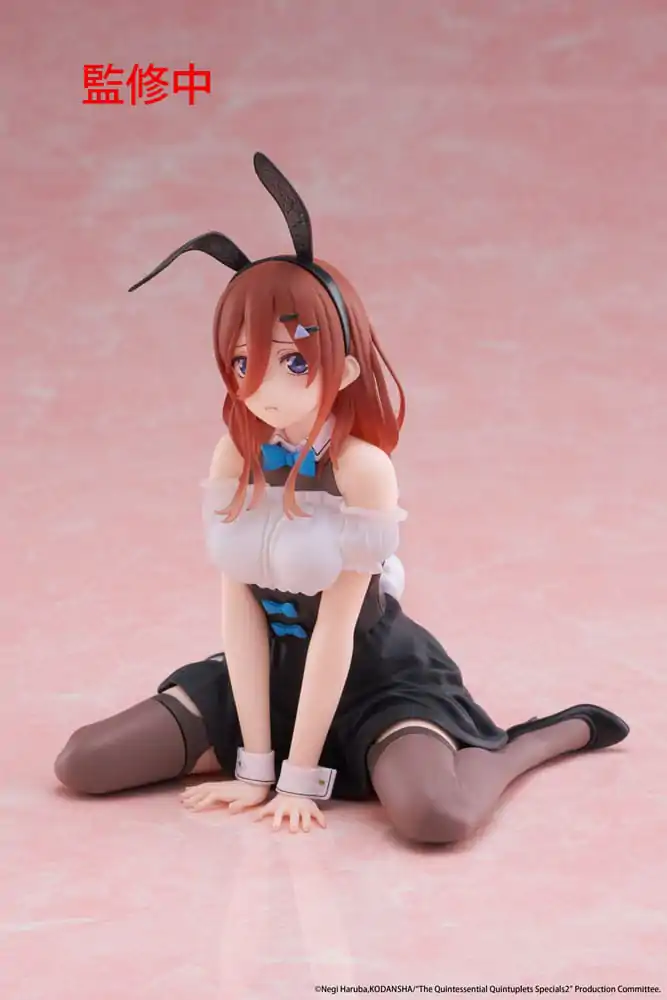The Quintessential Quintuplets 3 PVC Soška Desktop Cute Figure Miku Nakano (Bunny Ver.) 13 cm produktová fotografia