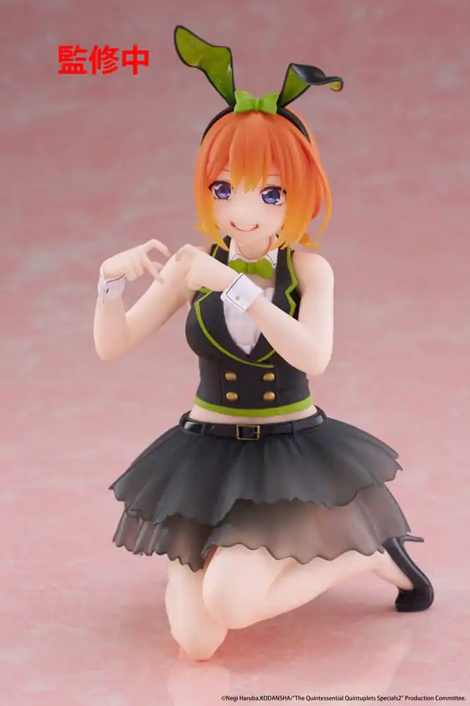 The Quintessential Quintuplets 3 PVC Socha Desktop Cute Figure Yotsuba Nakano (Bunny Ver.) 13 cm produktová fotografia