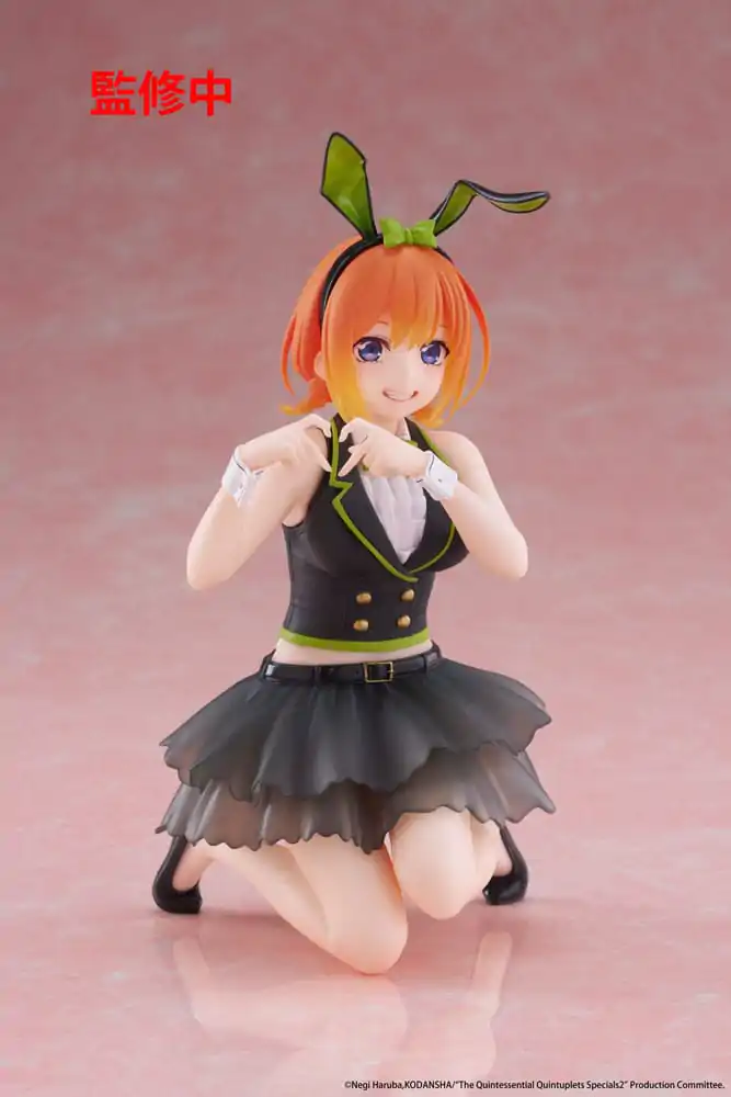 The Quintessential Quintuplets 3 PVC Socha Desktop Cute Figure Yotsuba Nakano (Bunny Ver.) 13 cm produktová fotografia