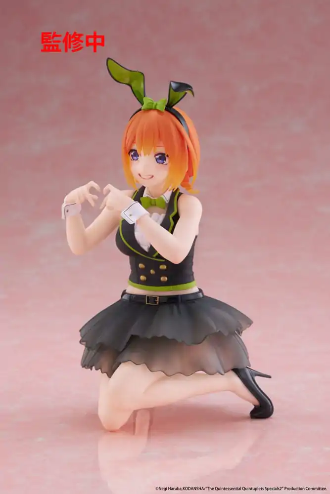 The Quintessential Quintuplets 3 PVC Socha Desktop Cute Figure Yotsuba Nakano (Bunny Ver.) 13 cm produktová fotografia