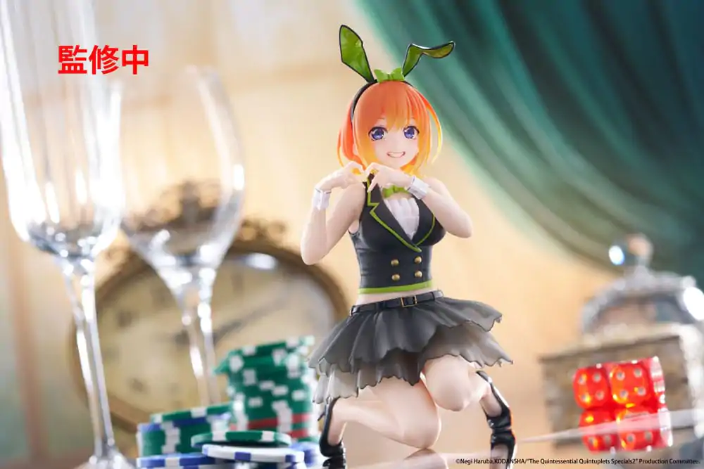 The Quintessential Quintuplets 3 PVC Socha Desktop Cute Figure Yotsuba Nakano (Bunny Ver.) 13 cm produktová fotografia