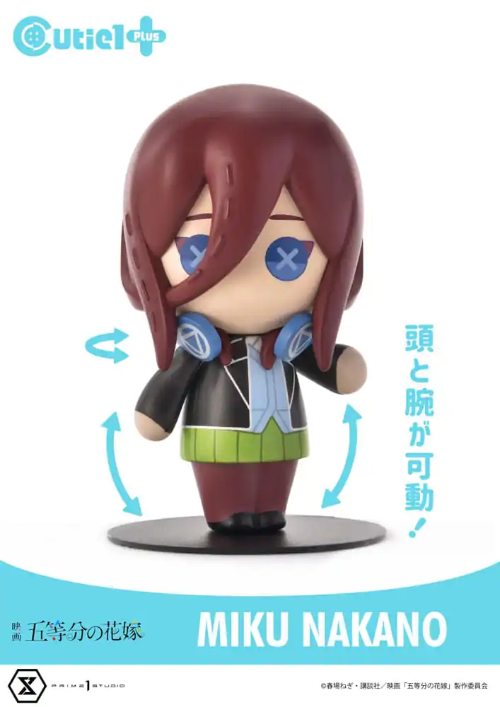 The Quintessential Quintuplets Cutie1 PVC figúrka Miku Nakano 9 cm produktová fotografia