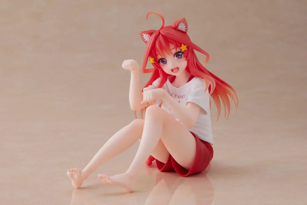 The Quintessential Quintuplets PVC soška na stôl Itsuki Nakano Newley Written Cat Roomwear Ver. produktová fotografia