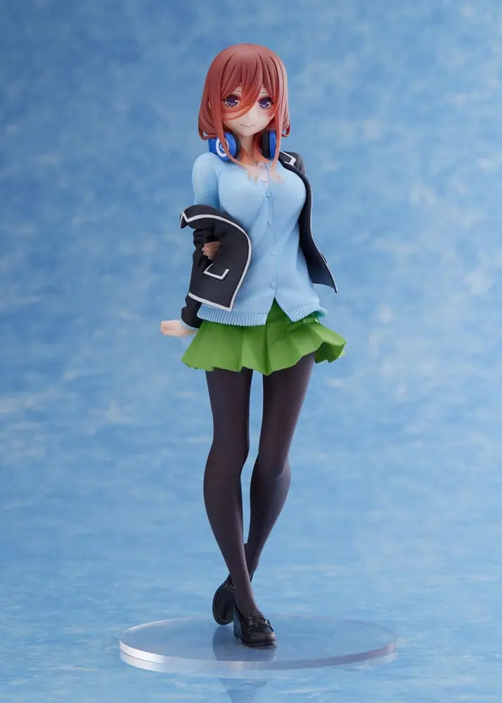 The Quintessential Quintuplets PVC Socha Miku Nakano School Uniform Ver Renewal Edition produktová fotografia