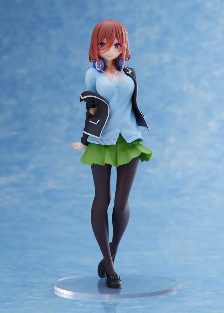 The Quintessential Quintuplets PVC Socha Miku Nakano School Uniform Ver Renewal Edition produktová fotografia