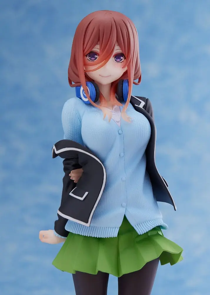 The Quintessential Quintuplets PVC Socha Miku Nakano School Uniform Ver Renewal Edition produktová fotografia