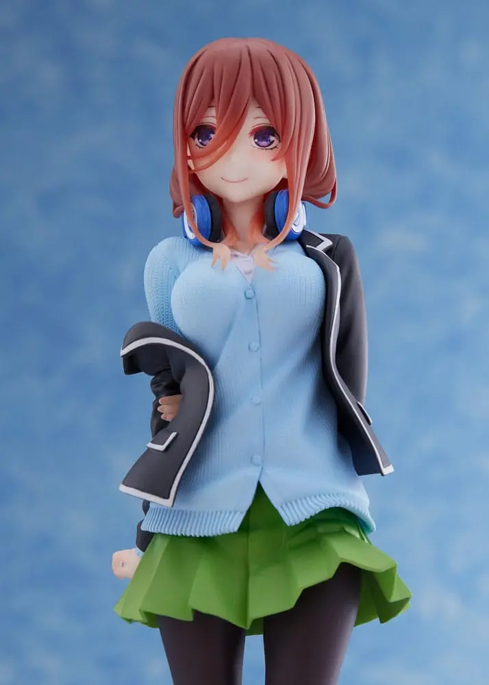 The Quintessential Quintuplets PVC Socha Miku Nakano School Uniform Ver Renewal Edition produktová fotografia