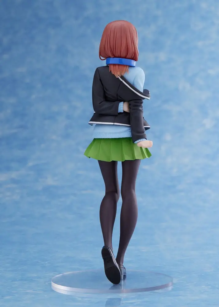 The Quintessential Quintuplets PVC Socha Miku Nakano School Uniform Ver Renewal Edition produktová fotografia