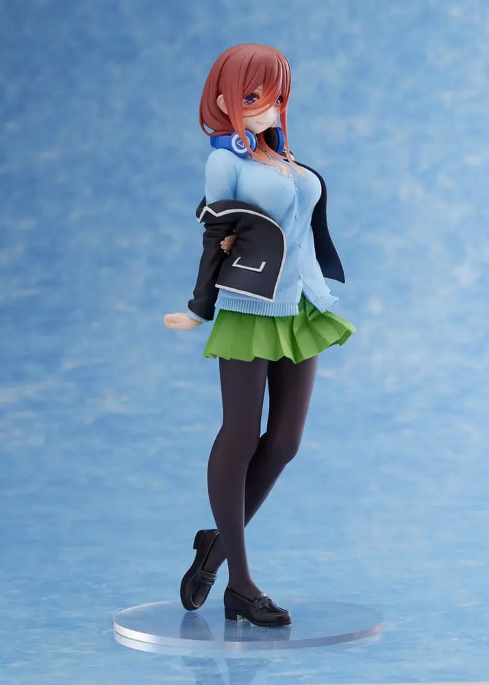 The Quintessential Quintuplets PVC Socha Miku Nakano School Uniform Ver Renewal Edition produktová fotografia