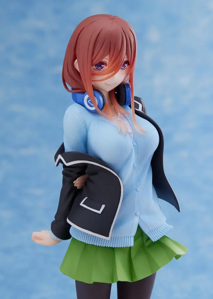 The Quintessential Quintuplets PVC Socha Miku Nakano School Uniform Ver Renewal Edition produktová fotografia