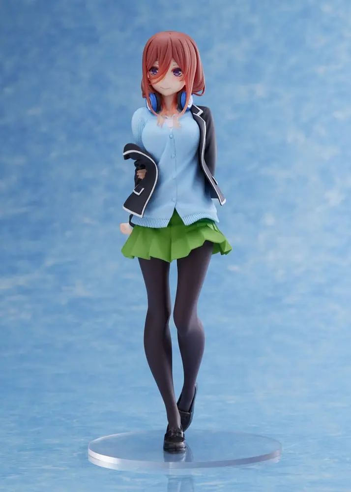The Quintessential Quintuplets PVC Socha Miku Nakano School Uniform Ver Renewal Edition produktová fotografia