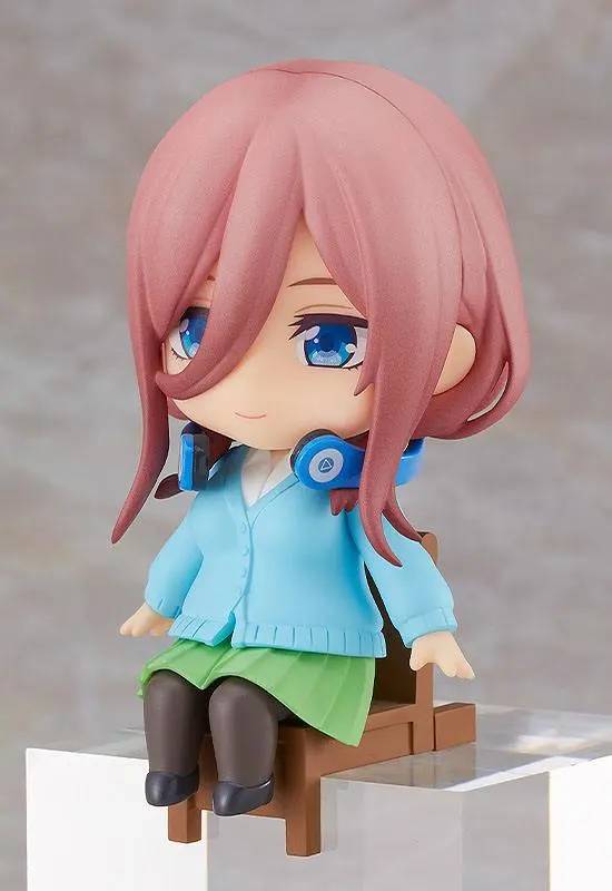 The Quintessential Quintuplets Movie Nendoroid Swacchao! Miku Nakano Figúrka 9 cm termékfotó