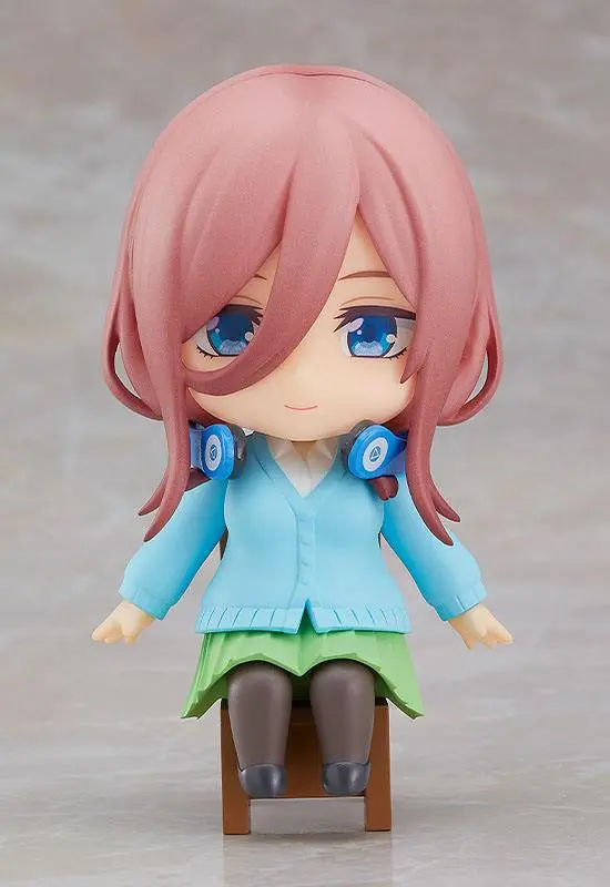 The Quintessential Quintuplets Movie Nendoroid Swacchao! Miku Nakano Figúrka 9 cm termékfotó