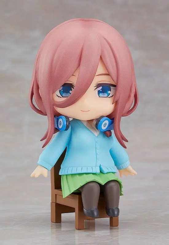 The Quintessential Quintuplets Movie Nendoroid Swacchao! Miku Nakano Figúrka 9 cm termékfotó