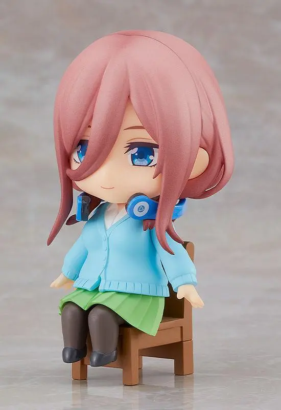 The Quintessential Quintuplets Movie Nendoroid Swacchao! Miku Nakano Figúrka 9 cm termékfotó