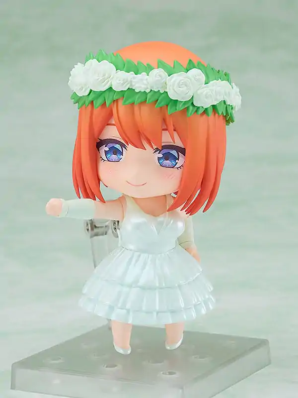 The Quintessential Quintuplets Nendoroid Akčná figúrka Yotsuba Nakano: Wedding Dress Ver. 10 cm produktová fotografia